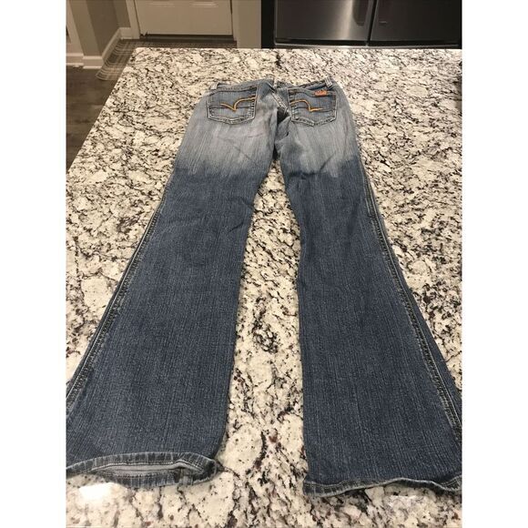 Vigoss Stretch Slim Boot‎ Sz 1/2 Inseam 32 Embellished Stretch Jeans Womens - Picture 11 of 12